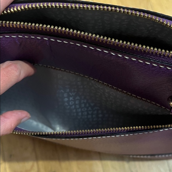 Kate Spade Wellesley Rachelle Purple Handbag - Picture 11 of 13